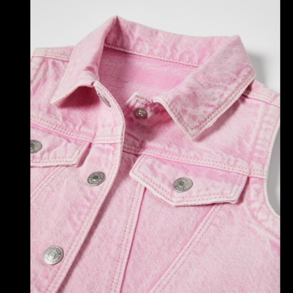 🩷 SNAPS DENIM DRESS - Picture 2 of 4